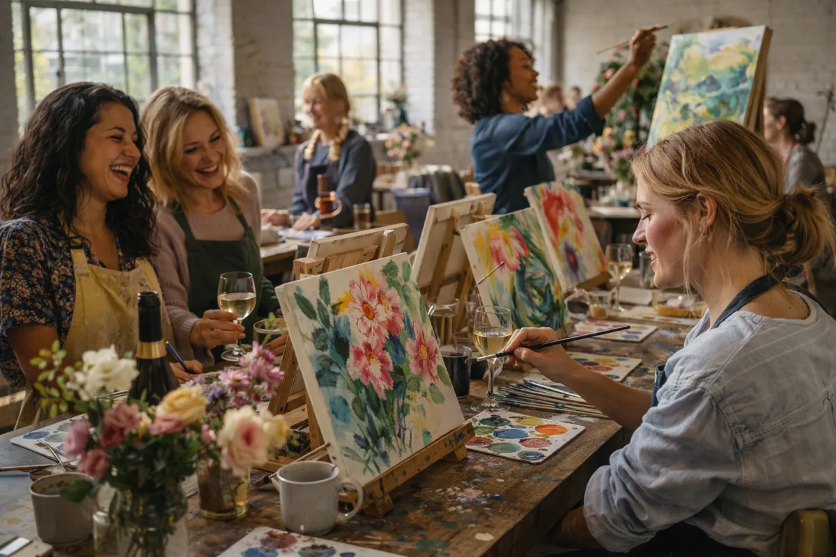 Creative workshop in action (photograph)