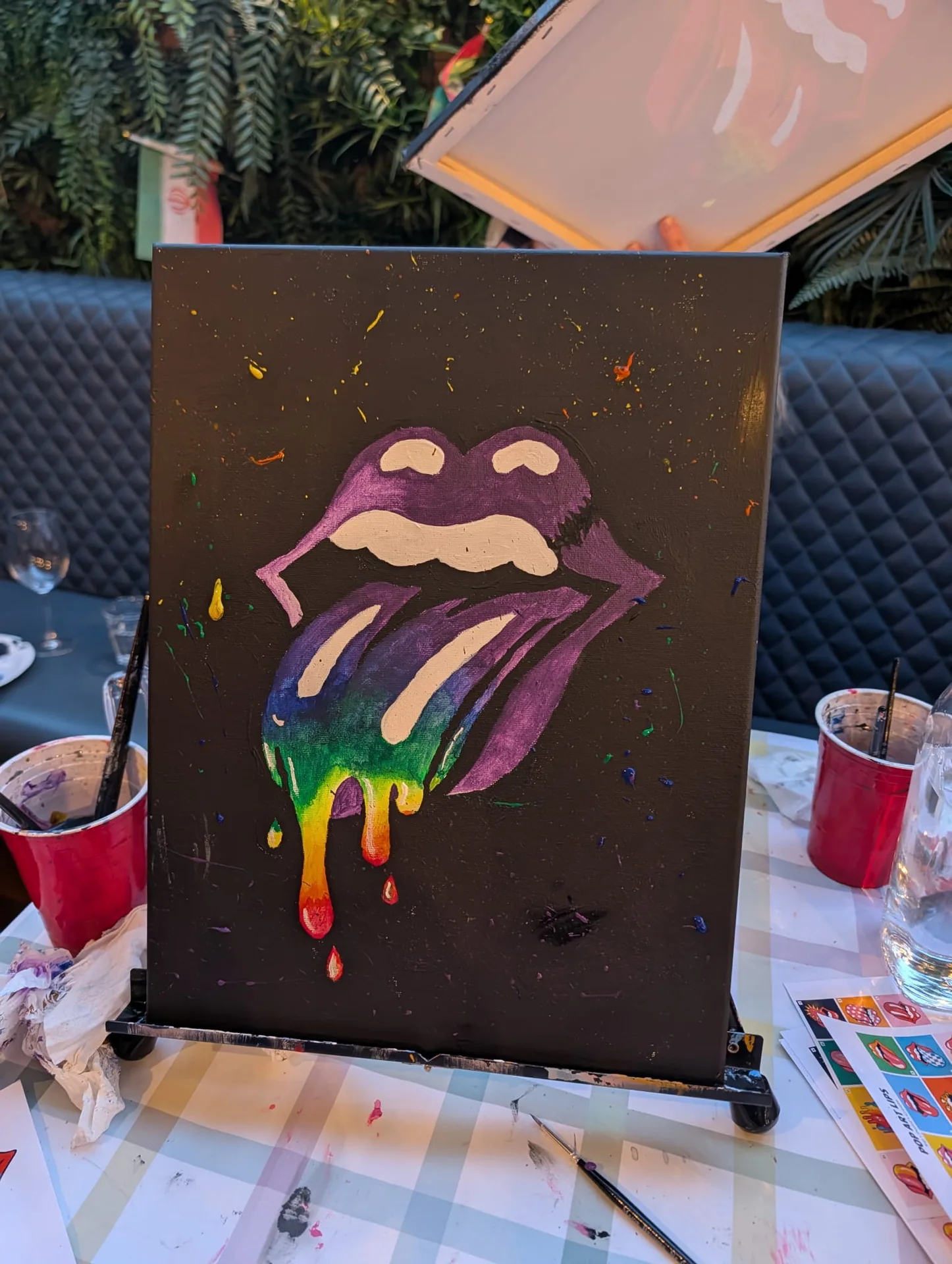 Corks Out - Rolling Stones Style Mouth — photo