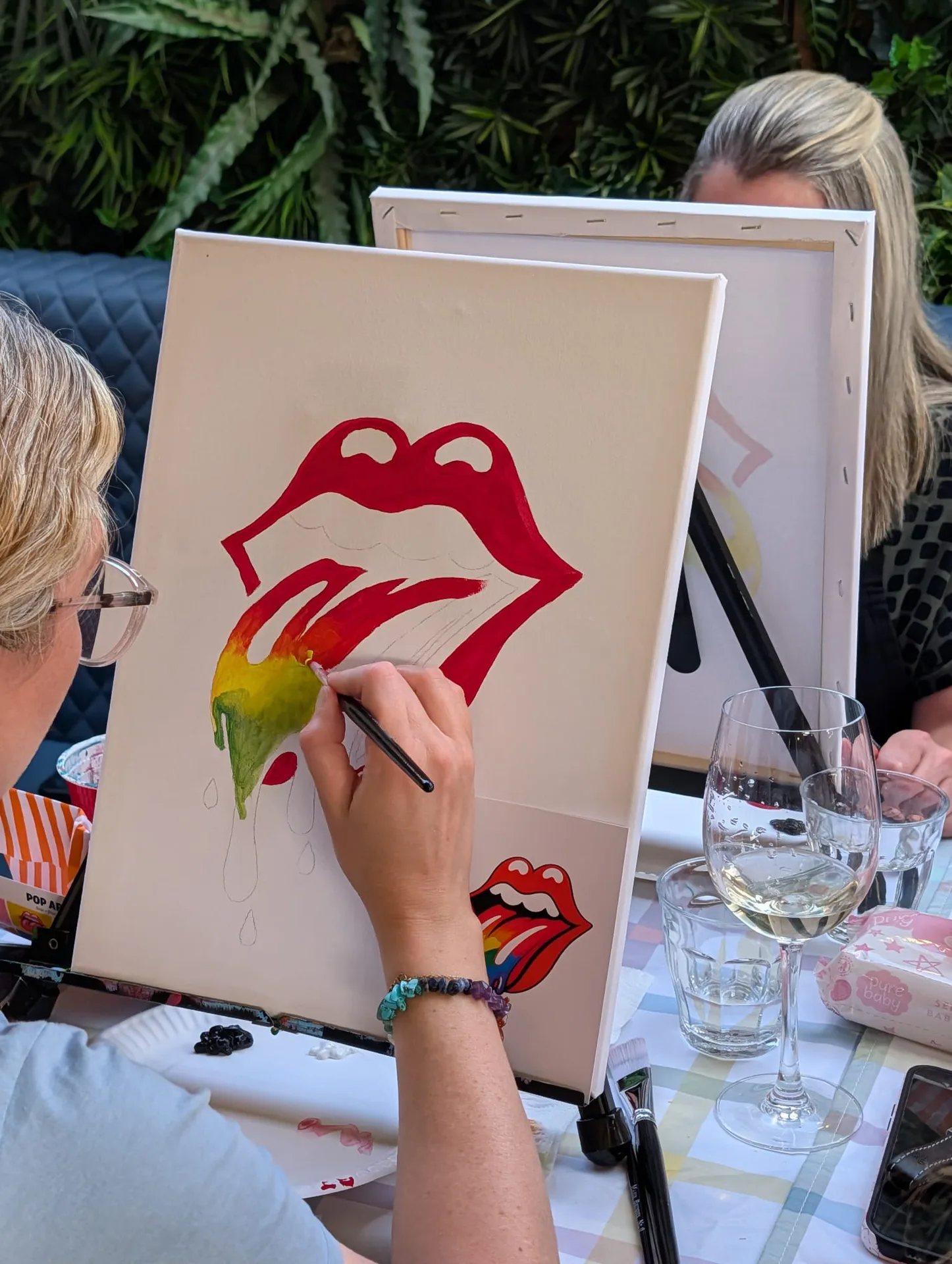 Corks Out - Rolling Stones Style Mouth — photo