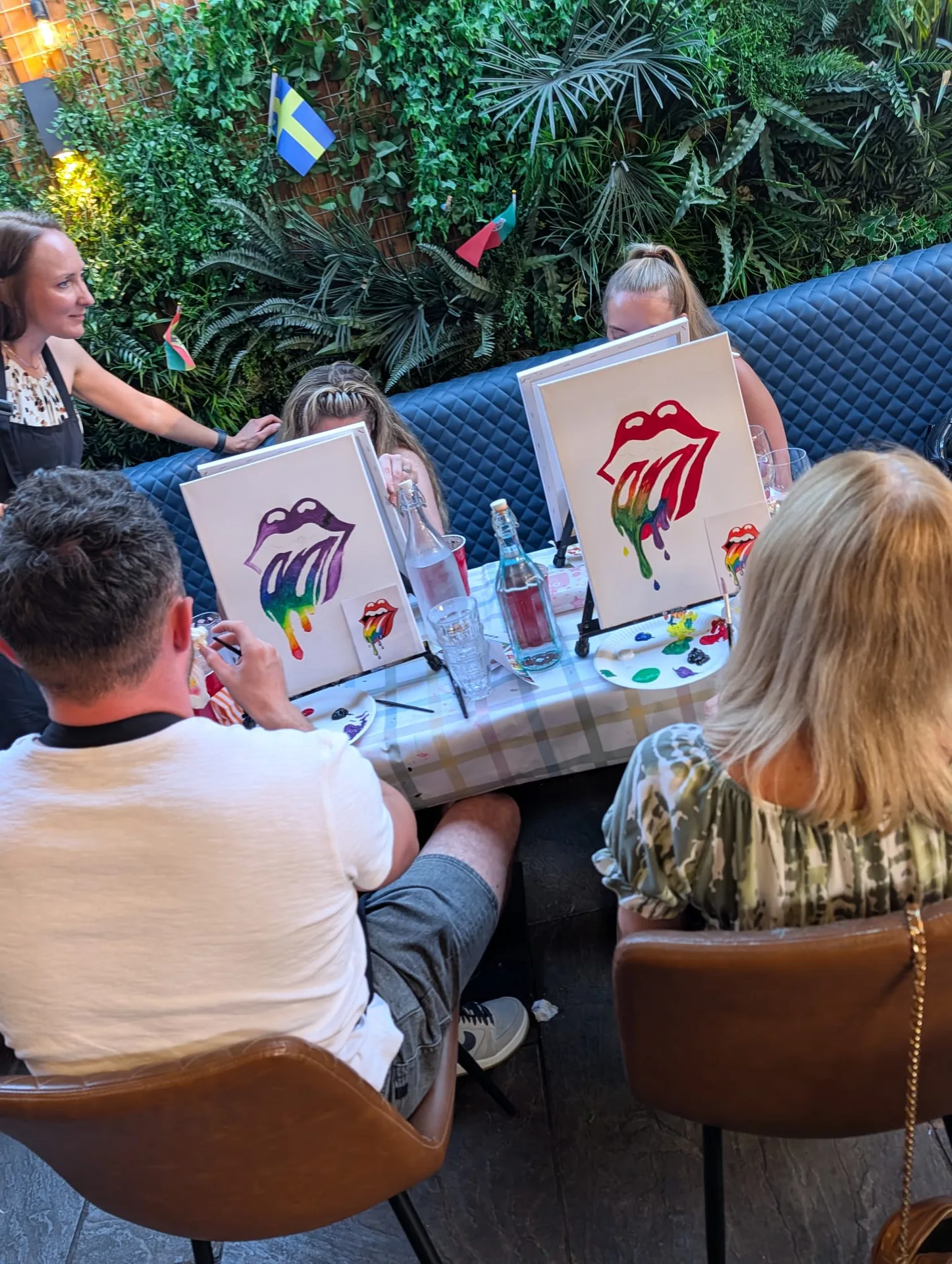 Corks Out - Rolling Stones Style Mouth — photo