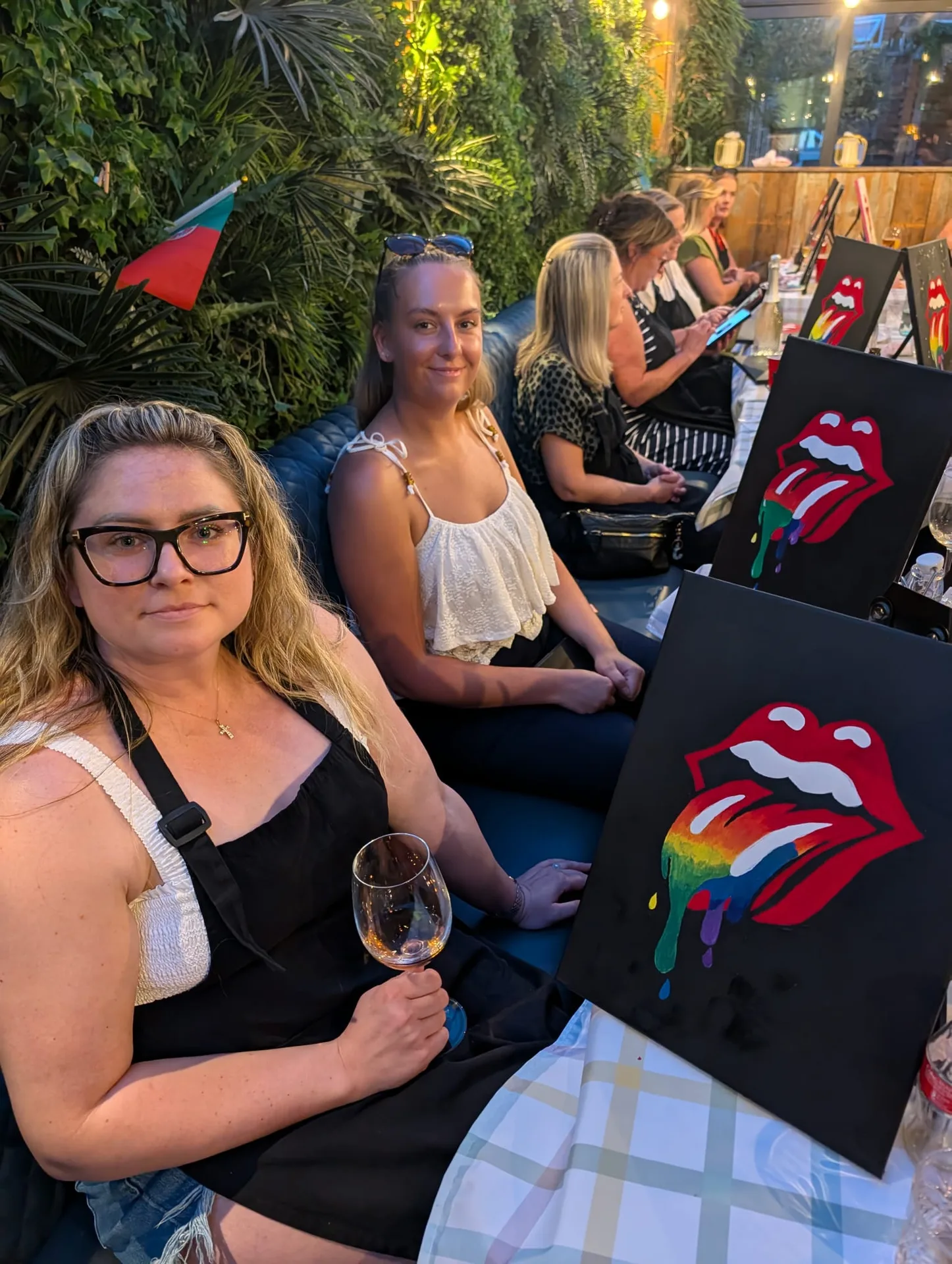 Corks Out - Rolling Stones Style Mouth — photo