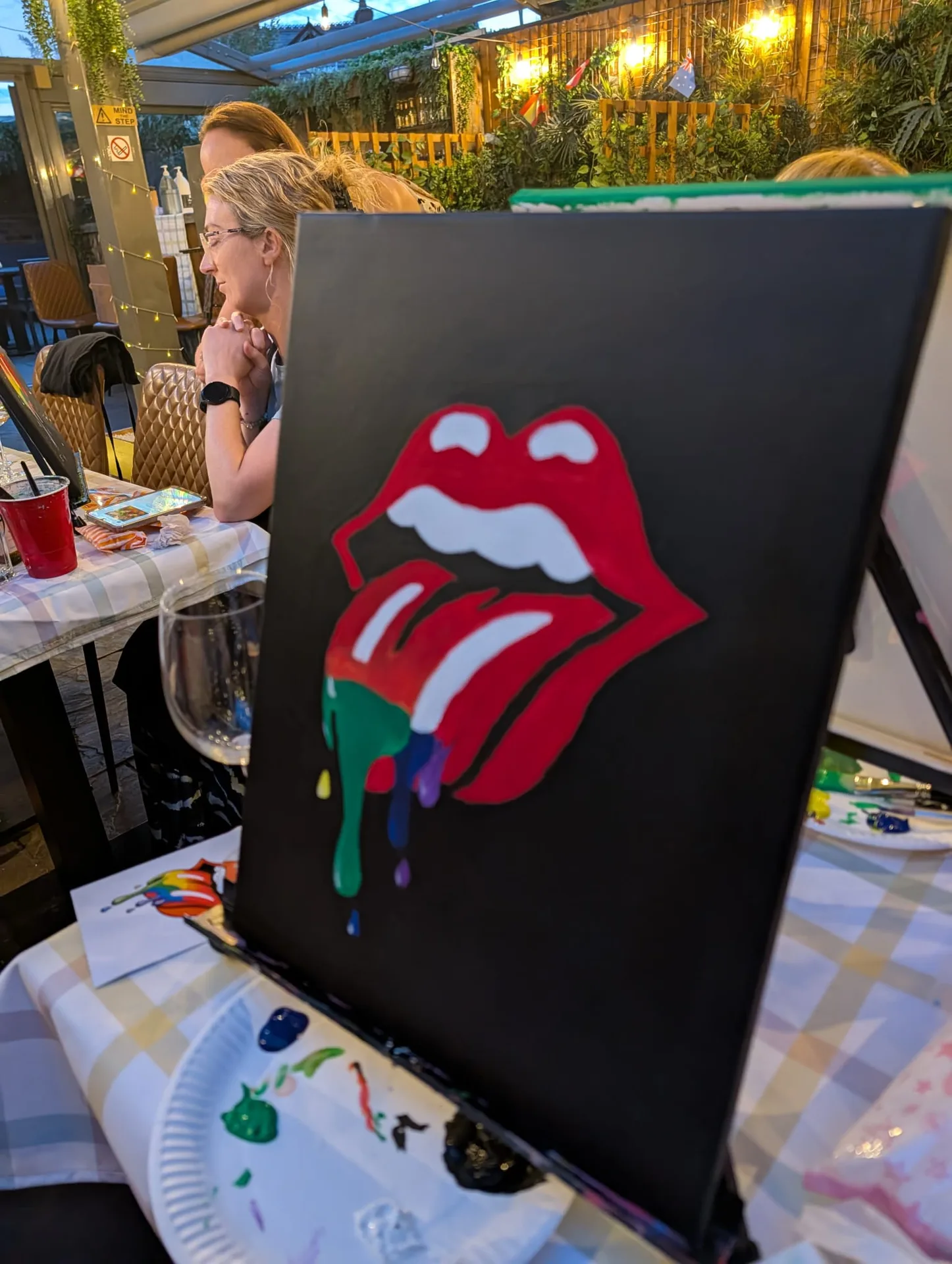 Corks Out - Rolling Stones Style Mouth — photo
