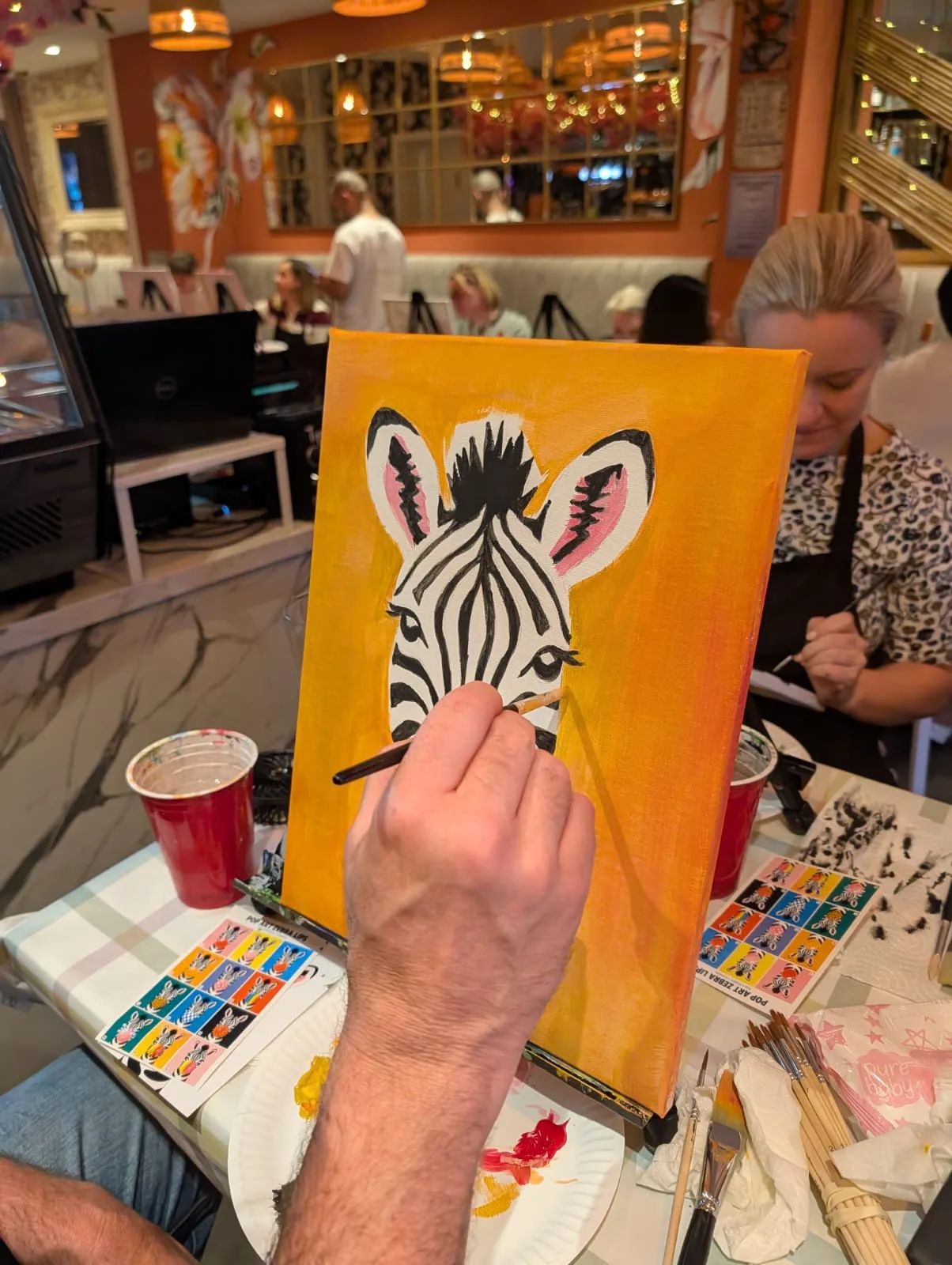 Monton Carlo - Pop Art Zebra — photo