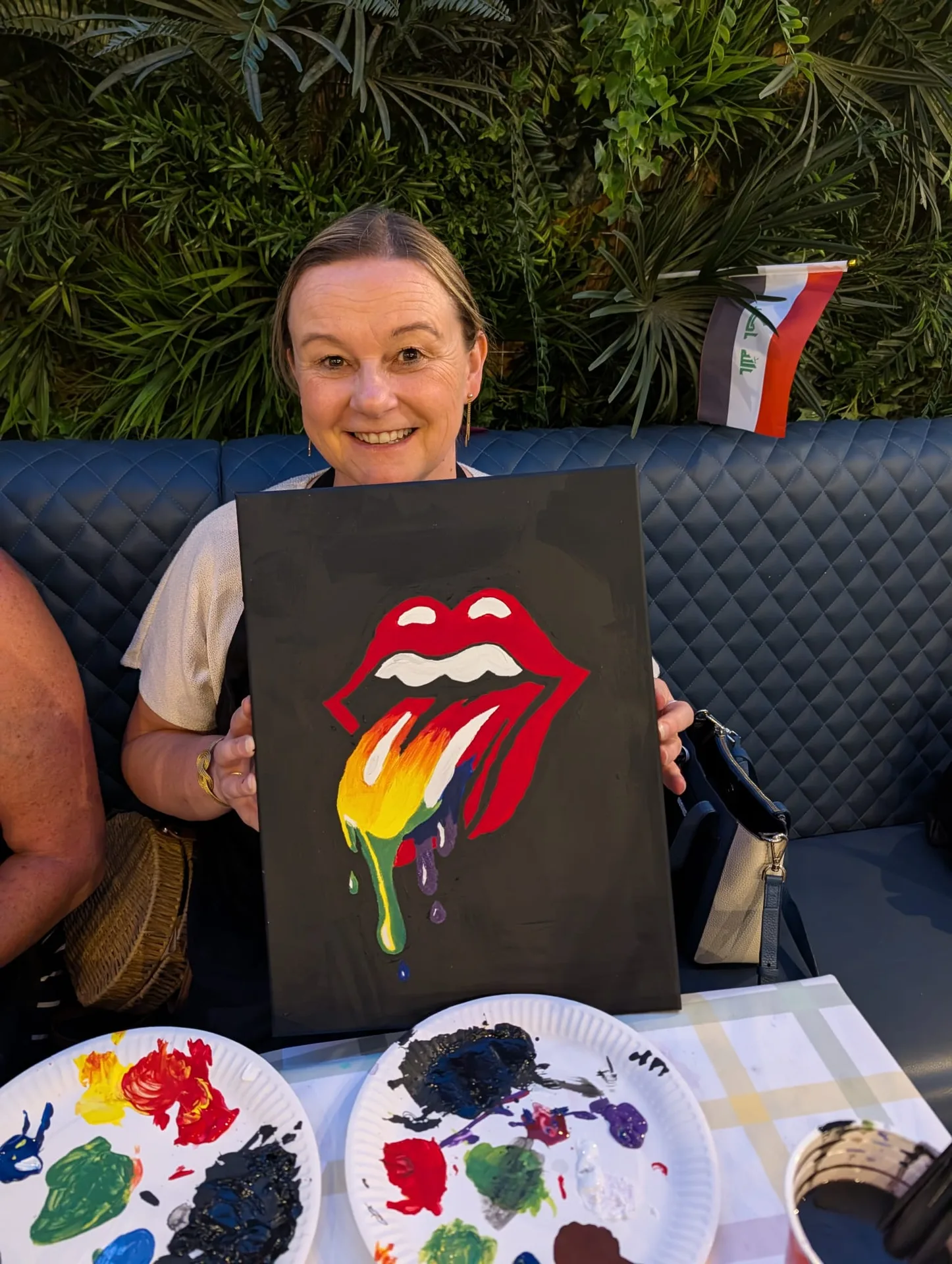 Corks Out - Rolling Stones Style Mouth — photo