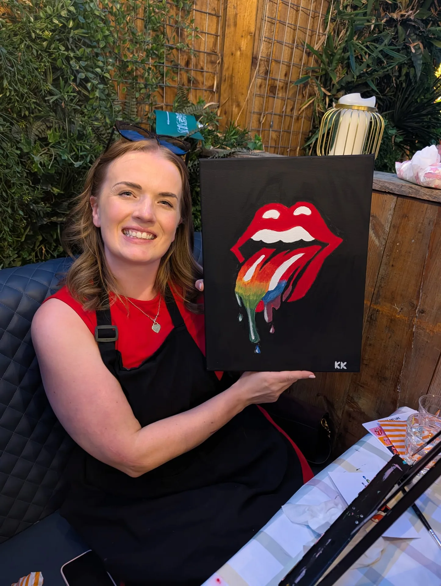 Corks Out - Rolling Stones Style Mouth — photo