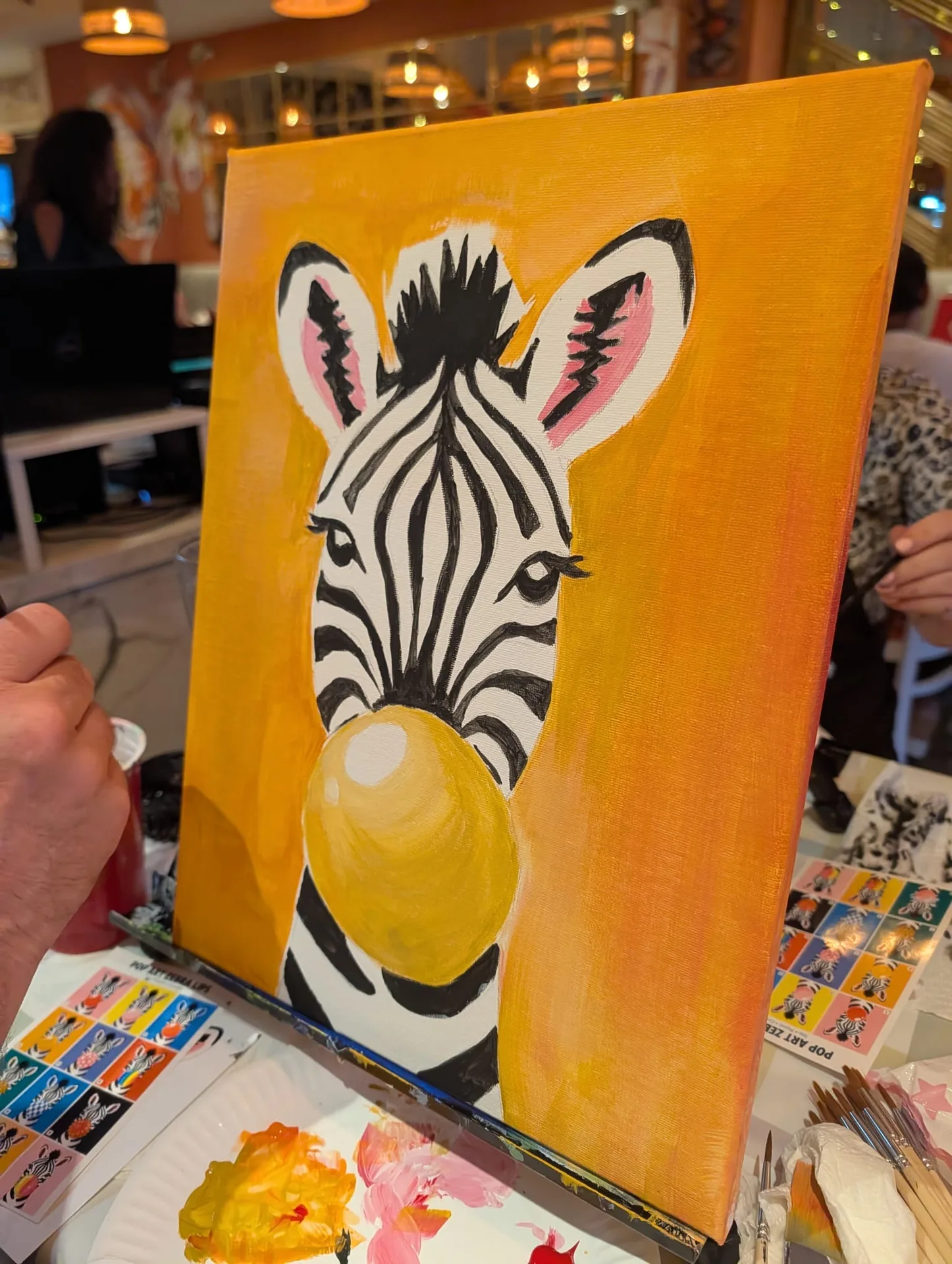 Monton Carlo - Pop Art Zebra — photo