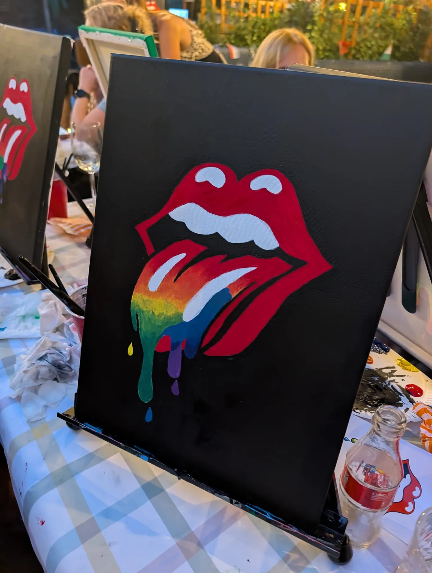 Corks Out - Rolling Stones Style Mouth — photo