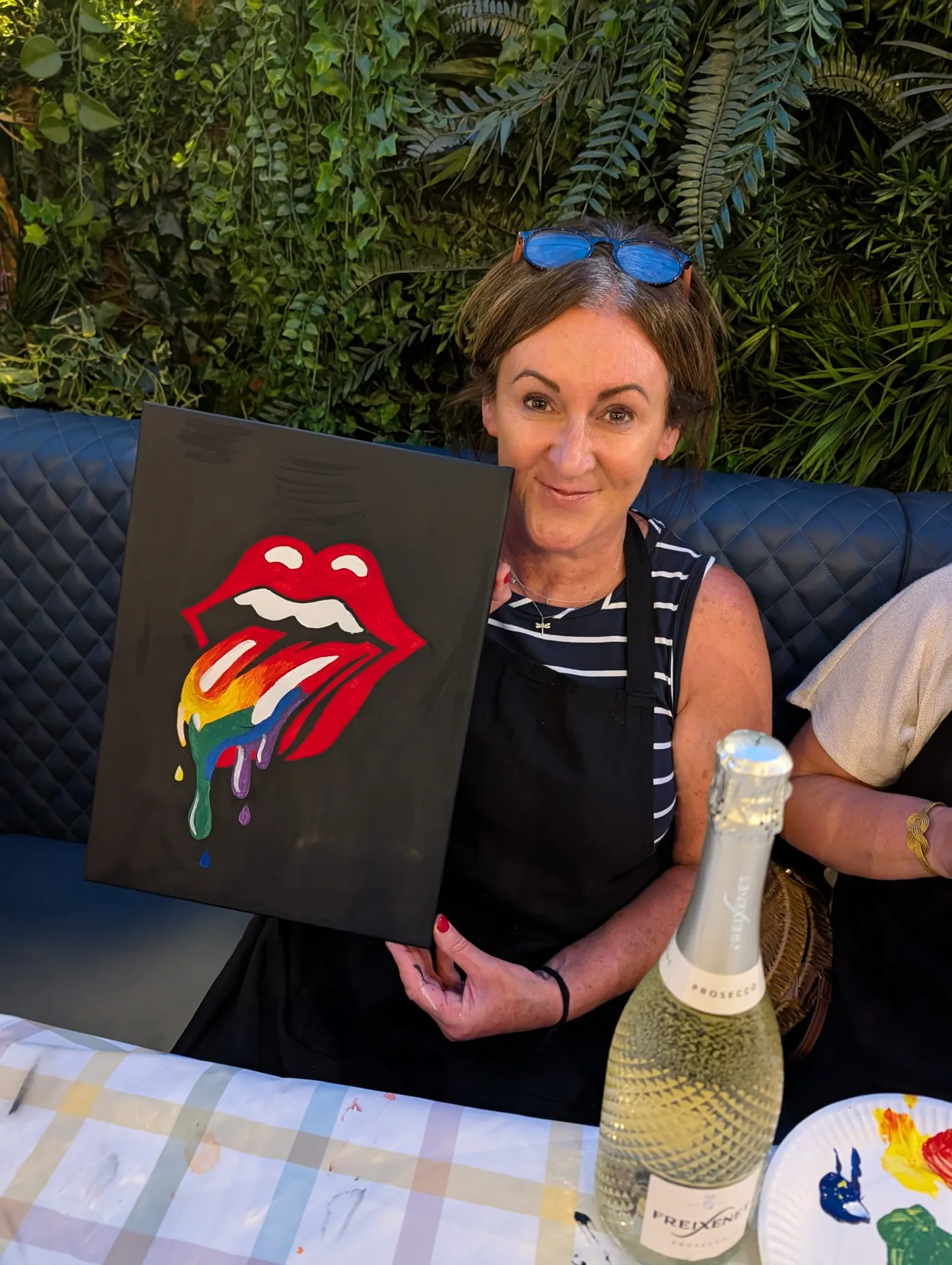 Corks Out - Rolling Stones Style Mouth — photo