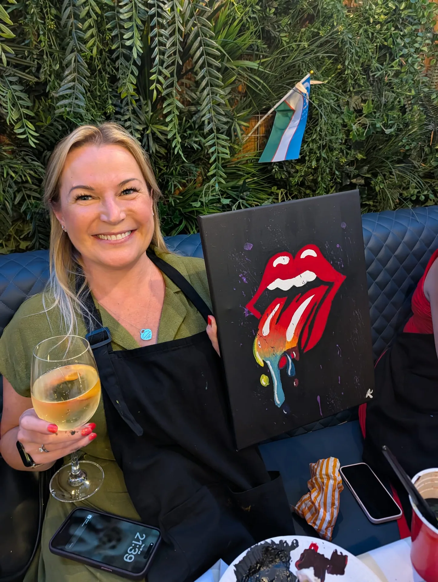 Corks Out - Rolling Stones Style Mouth — photo