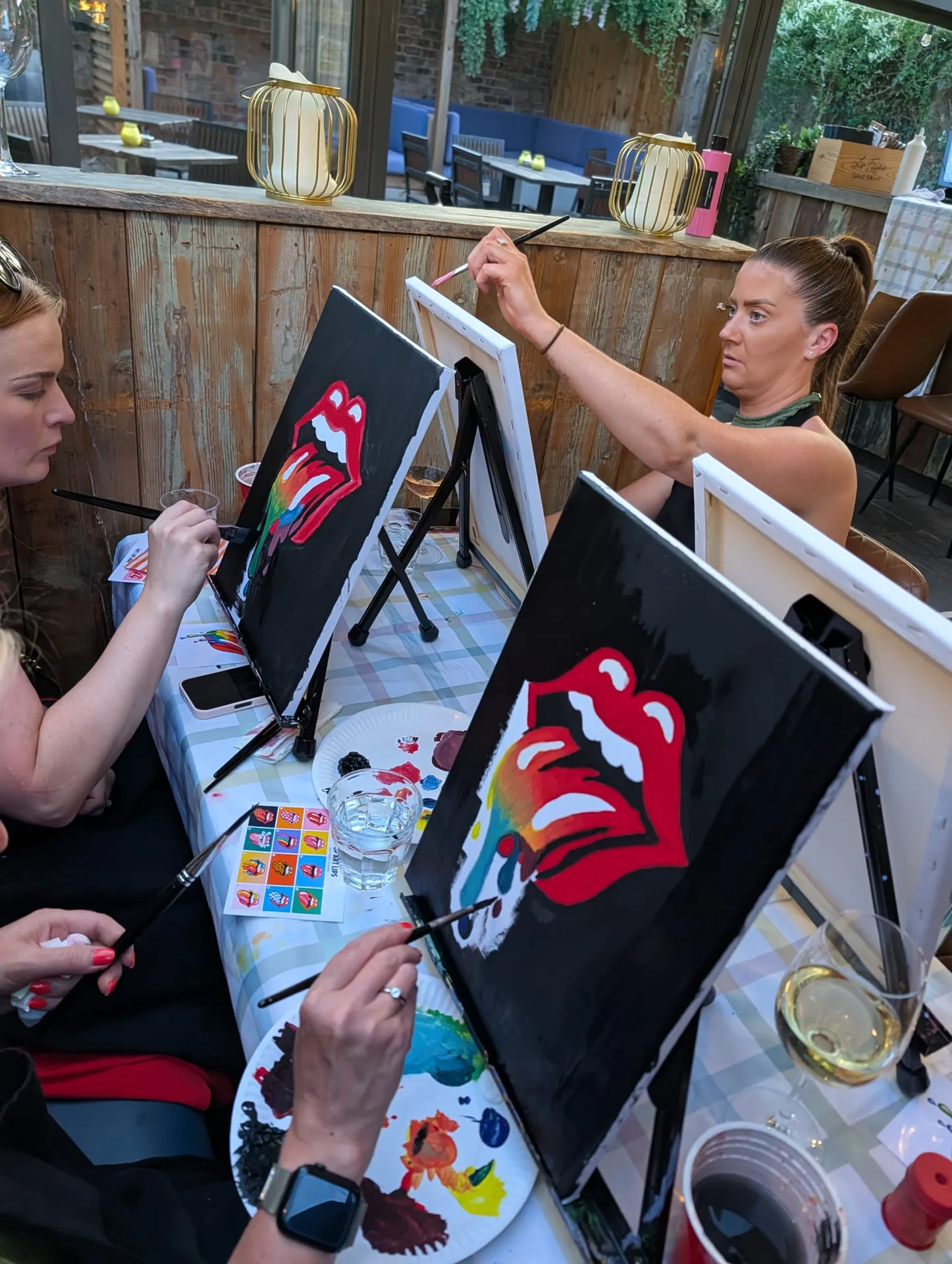 Corks Out - Rolling Stones Style Mouth — photo