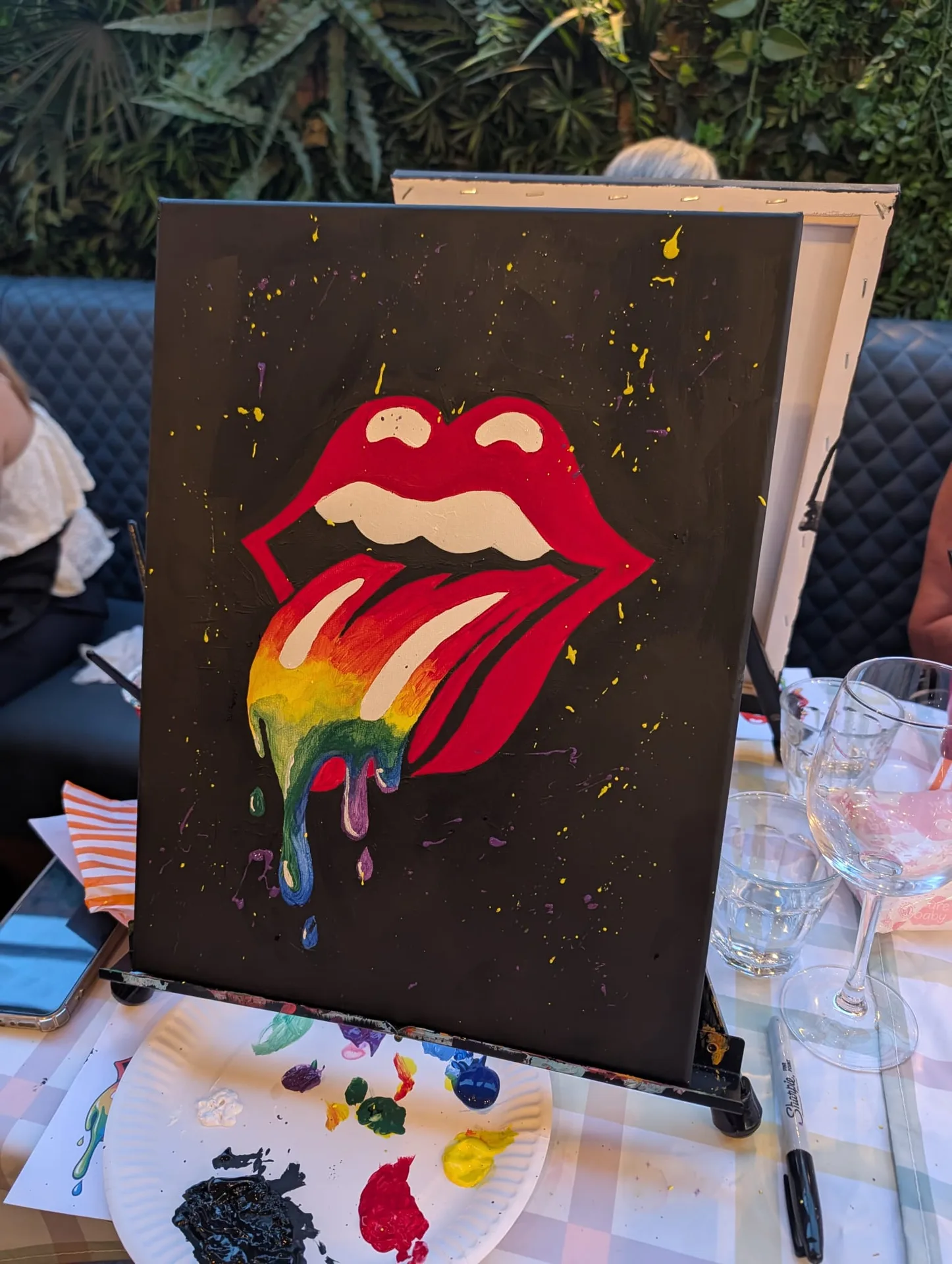 Corks Out - Rolling Stones Style Mouth — photo